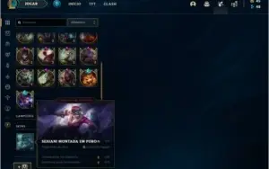 CONTA PRATA 2 COM 26 SKINS E 91 CHAMPS