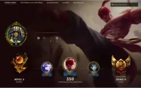 Conta - League of Legends 81 skins