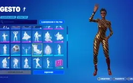 conta fortnite com varias skins
