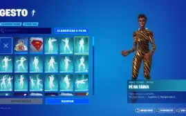 conta fortnite com varias skins