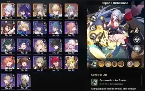 Star Rail Topaz E5 + Seele + Bronya + Yanqing + Gepard E1