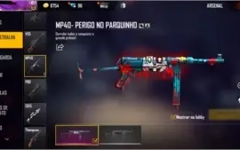 Continha Free Fire full skins