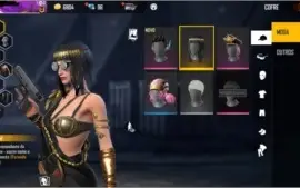Continha Free Fire full skins