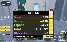Conta de blox fruits upada