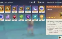 Cyno com bis+ Mona+ Qiqi + memórias da poeira(5* weapon)