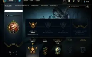 Conta ouro 4 com 2 skins e 26 champs