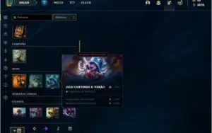Conta ouro 4 com 2 skins e 26 champs