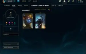 Conta ouro 4 com 2 skins e 26 champs
