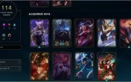 Conta LoL Platina 2 114 skins 3 vitoriosas