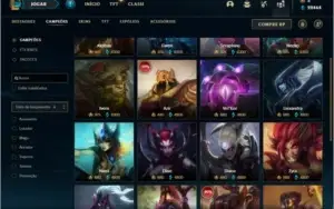 Conta ouro 4 com 135 champs e 69 skins + 380K de Yasuo