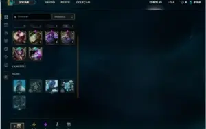 Conta League of Legends Platina 2