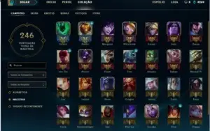 Conta League of Legends Platina 2