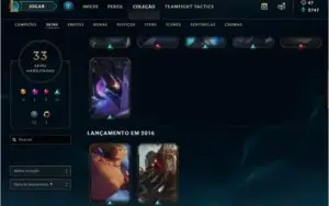 Conta de GOLD - muitas skins raras