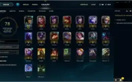 Conta platina 3 + smurf de brinde
