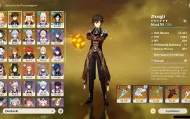 GENSHIN IMPACT - AR55, 23T5⭐Zhongli, Shogun, Kokomi,Ganyu...