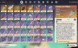 GENSHIN IMPACT - AR55, 23T5⭐Zhongli, Shogun, Kokomi,Ganyu...