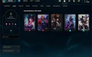 Conta League of Legends, diamante 4, nível 60. +info na desc