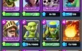 Conta clash royale nível 10 - Arena lendária.