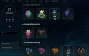CONTA ALL CHAMPIONS, UNRANKED, 189 SKINS