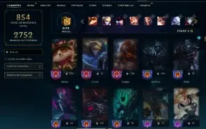 Conta League Of Legends - Nível 707, 913 Skins