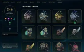 Conta League Of Legends - Nível 707, 913 Skins