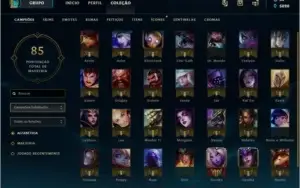 conta de lol lvl 38 prata 2
