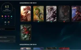 Conta de League Of Legends
