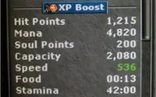 Conta Tibia Sorcerer 300 Pally 220 Druid 215