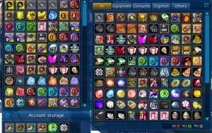 Conta Digimon Masters Online AOX 6/6