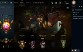 Conta LOL LVL 249, 665 skins