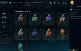 Conta LOL LVL 249, 665 skins