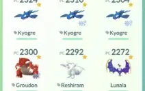 Pokémon Lendários, Shinies e Purificados (Mewtwo, Rayquaza,