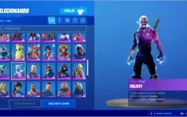 VENDO CONTA DE FORTNITE SUPER RARA COM RENEGADA RAIDER