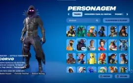 Conta fortnite com salve o mundo
