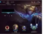 Conta League of Legends Diamante V