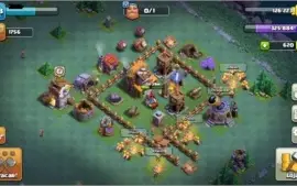 Conta CLASH OF CLANS - CV9 SEMI FULL