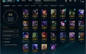 Conta League of Legends, Lvl 32 unranked, 25 campeões