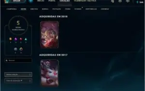Conta League of Legends, Lvl 32 unranked, 25 campeões
