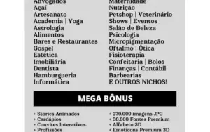 Posts Prontos + 12.000 Mega Pack + 500.000 Mega Bônus