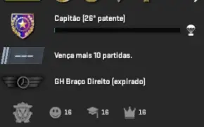 Conta Cs 2 - Prime - 5 Medalhas + Jogos