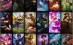 Conta Diamante V + Todos os campeões + Skins