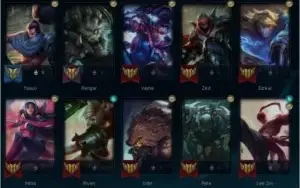 Conta League of Legends Platina 2