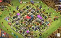 Vendo vila Clash of clans CV 12 qze full