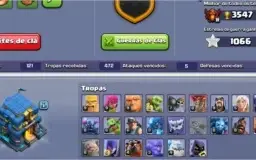 Vendo vila Clash of clans CV 12 qze full