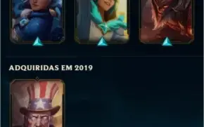 CONTA LEAGUE OF LEGENDS (ELO PLAT, 10 SKINS, 40 CHAMPS)
