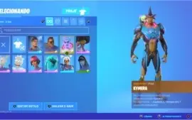 Vendo conta fortnite levei 106 1,100 v-bucks