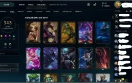 DIAMANTE 4, TODOS CAMPEÕES, 343 SKINS