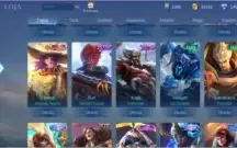 Vendo Conta MLBB com várias skins