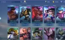 Vendo Conta MLBB com várias skins