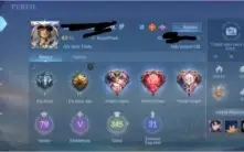 Vendo Conta MLBB com várias skins